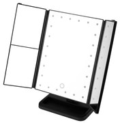 Oglinda cosmetica rotativa RedSun, Led-uri cu variator pentru make-up