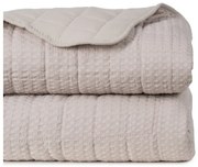 Cuvertură bej matlasată 240x260 cm – Ixia