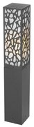 Stâlp inteligent de exterior negru 60 cm IP44 incl. Wifi ST64 - Nicole