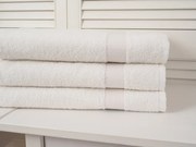 Prosop ADRIA 50x100 cm alb, 100% bumbac