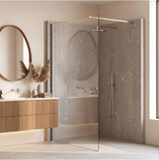 Paravan de dus Rea Flexi 120 cm crom