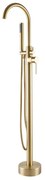 Korfu || Rose Gold Baterie freestanding pentru cadă