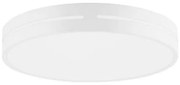 Plafoniera LED dimabila design modern Wheel alb 45cm