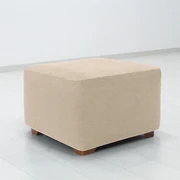 Huse super elastice HARMONIA smântânii taburet (40 - 60 cm)