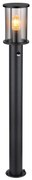 Stalp mediu pentru exterior cu senzor de miscare design modern IP54 Gracey negru