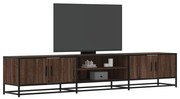 vidaXL Comodă TV, stejar maro, 210x35x41 cm, lemn prelucrat