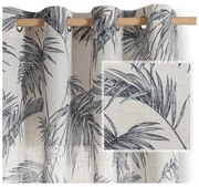 Draperie gri/crem 135x250 cm Palmera – Restilo