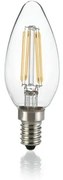 Bec LED dimabil E14 04W OLIVA TRASP 3000K 188928 IDL