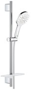 Set de dus Grohe Rainshower 130 Smartactive, bara 600 mm, 3 jeturi, moon white -  26576LS0