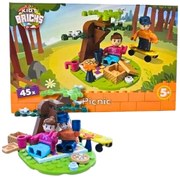 Set de constructie Kid's Brick PICNIC, 45 buc