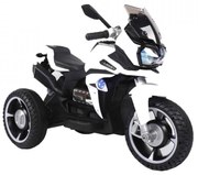 Motocicleta Electrica cu Acumulator Pentru Copii NOVOKIDS™ Ontario Motor, 3-8 ani, max 30 kg, Cu USB, Sunete si Lumini LED, Pornire cu cheie, 3 Roti,