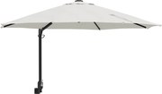 vidaXL Parasol de Grădină Nisipiu 248 x 248 x 148 cm Poliester și oțel
