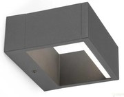 Aplica LED de perete exterior moderna cu protectie IP54, ALP 74450