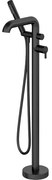 Baterie cada freestanding Deante Silia negru
