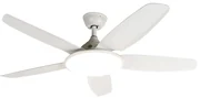 Ventilator de tavan alb 130cm incl. LED Dimmable cu telecomandă - Vifte