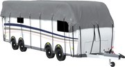vidaXL Husa de rulota gri 1000x300 cm Tesatura netesuta