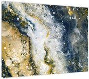 Tablou - Abstract auriu (70x50 cm)