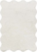 Covor alb lavabil 120x170 cm Mellow – Universal