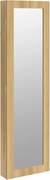 vidaXL Dulap de bijuterii cu oglindă montat pe perete 30x8,5x106 cm