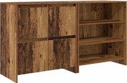 vidaXL Bufet 2 pcs Lemn vechi 70 x 41 x 75 cm Lemn compozit