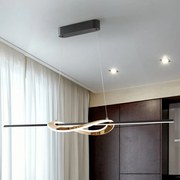 Lustra LED suspendata cu telecomanda Enora