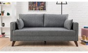 Canapea cu 2 Locuri Bella Sofa For 2 Pr - Grey 177 X 85 X 81