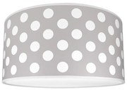 Plafoniera copii DOTS GREY 2xE27/60W/230V gri