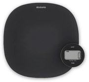 Cantar de bucatarie Brabantia Tasty+ 1001253, Pana la 5 kg, Nu necesita baterii, Tare, Afisaj digital, Gri inchis