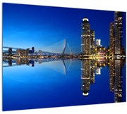 Tablou - Rotterdam nocturn (70x50 cm)