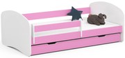 Pat pentru copii Pranshi III (Roz) (cu saltea). Promo -26%. 1070794