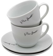 Lamart LT9207 Set de 2 cești și farfurioare Kaffe,300 ml