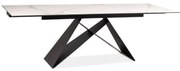 Masa de bucaterie Westin II 160 x 90 cm, gri/negru