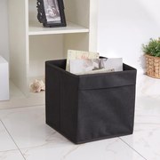 Cutie de depozitare din pâslă, Aberto Design, Culoare: Negru