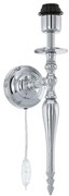 Aplica de perete Eglo BEDWORTH 78317, 1xE27/60W/230V, crom lucios