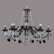 Lustra cristal Bohemia L11 120/12/1,2 b+c f - black