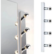 Corp de iluminat pentru oglindă de baie Paulmann 80098 4xE14/40W IP44 REGULA 230V crom