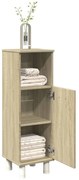 vidaXL Dulap de baie, stejar sonoma, 30,5x30x95 cm, lemn prelucrat