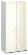 Dulap înalt ProOffice 80 x 47 x 178 cm, alb