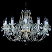 Candelabru cristal Bohemia 12 brate, diam.77cm ANDULA XII. S-A 280 CE