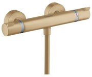 Baterie dus termostatata Hansgrohe Ecostat Comfort bronz periat