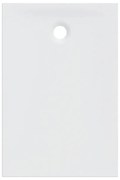 Cadita de dus dreptunghiulara Geberit Nemea acril alb mat 120x80 cm