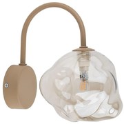 Aplică de perete LAVA 1xG9/8W/230V bej/bej fumuriu