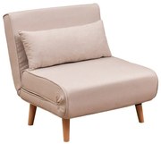 Fotoliu crem Folde – Artie