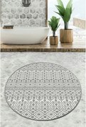 Covoras baie ORDER CIRCLE DJT, 120x120 cm, forma rotunda, poliester, g