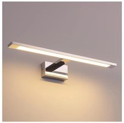 Aplică LED pentru oglindă LED/10W/230V 3000K crom lucios