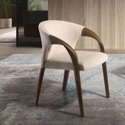 Scaun modern stil avangardist Cream
