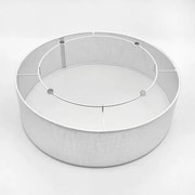 Plafonieră Brilagi BELLADONNA 2xE27/15W/230V d. 40 cm alb/stejar nuc