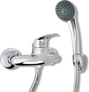 vidaXL Set baterie robinet duș pentru baie, crom