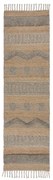 Covor tip traversă gri deschis/în culoare naturală 60x230 cm Medina – Flair Rugs