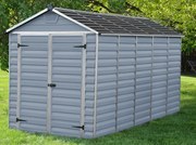 Căsuță din plastic pentru grădină SkyLight 6x12 Palram - Canopia gri